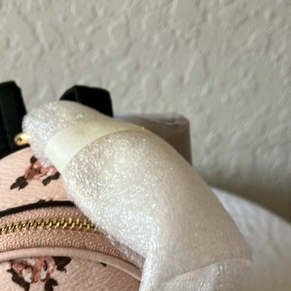 Coach: Rosette Mini Court Backpack Charm - Picture 4 of 14